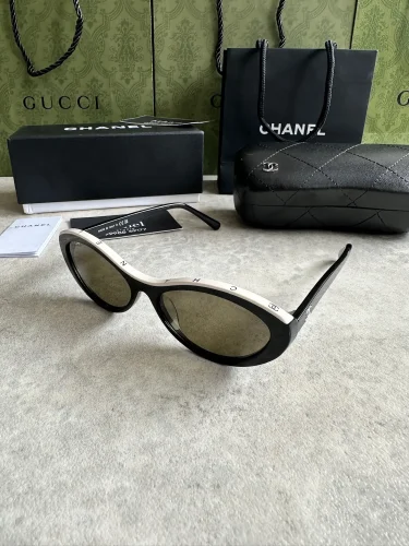 CHANEL 5416 Oval Sunglasses (13)
