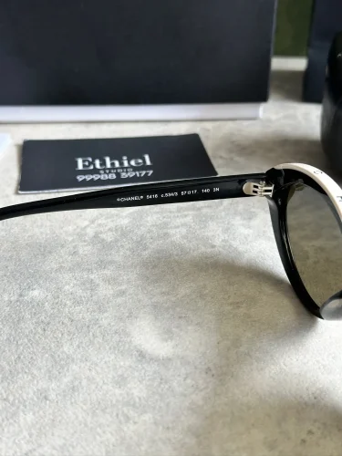 CHANEL 5416 Oval Sunglasses (9)