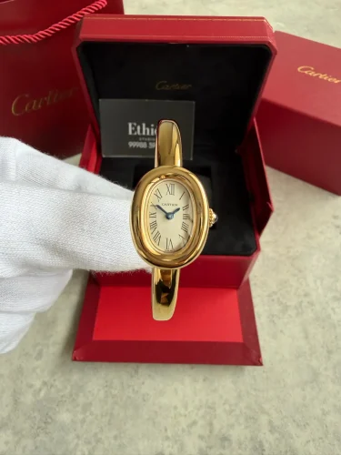 Cartier Baignoire bangle watch (5)
