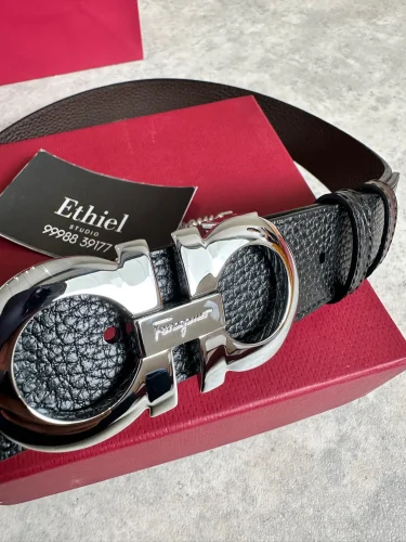 Ferragamo Reversible Gancini Belt (1)