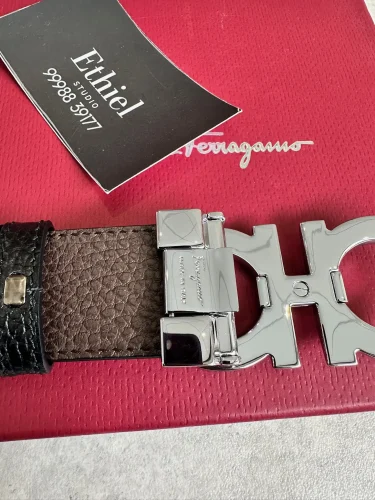 Ferragamo Reversible Gancini Belt (3)