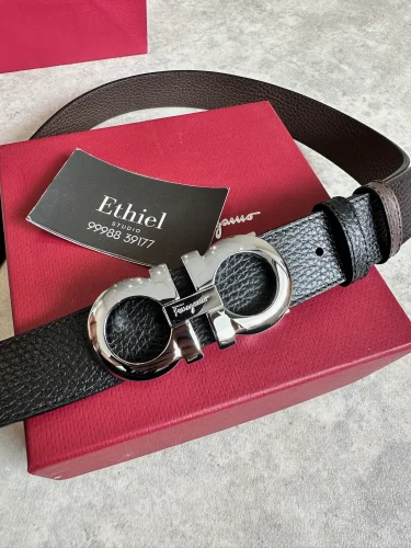 Ferragamo Reversible Gancini Belt (5)